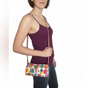 Dooney & Bourke Colorful Geometric Crossbody Bag